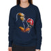 Sidney Maurer Original Portrait Of George Foreman Womens Sweatshirt - Womens Sweatshirt