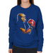 Sidney Maurer Original Portrait Of George Foreman Womens Sweatshirt - Womens Sweatshirt