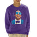 Sidney Maurer Original Portrait Of Jay Z Blue Tux Kids Sweatshirt - Kids Boys Sweatshirt