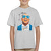 Sidney Maurer Original Portrait Of Jay Z Blue Tux Kids T-Shirt - Kids Boys T-Shirt