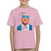 Sidney Maurer Original Portrait Of Jay Z Blue Tux Kids T-Shirt - X-Small (3-4 yrs) / Light Pink - Kids Boys T-Shirt
