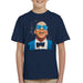 Sidney Maurer Original Portrait Of Jay Z Blue Tux Kids T-Shirt - Kids Boys T-Shirt