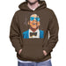 Sidney Maurer Original Portrait Of Jay Z Blue Tux Mens Hooded Sweatshirt - Mens Hooded Sweatshirt