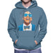 Sidney Maurer Original Portrait Of Jay Z Blue Tux Mens Hooded Sweatshirt - Mens Hooded Sweatshirt