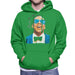 Sidney Maurer Original Portrait Of Jay Z Blue Tux Mens Hooded Sweatshirt - Mens Hooded Sweatshirt