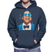 Sidney Maurer Original Portrait Of Jay Z Blue Tux Mens Hooded Sweatshirt - Mens Hooded Sweatshirt