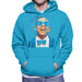 Sidney Maurer Original Portrait Of Jay Z Blue Tux Mens Hooded Sweatshirt - Mens Hooded Sweatshirt