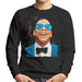 Sidney Maurer Original Portrait Of Jay Z Blue Tux Mens Sweatshirt - Mens Sweatshirt