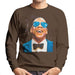 Sidney Maurer Original Portrait Of Jay Z Blue Tux Mens Sweatshirt - Mens Sweatshirt