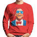 Sidney Maurer Original Portrait Of Jay Z Blue Tux Mens Sweatshirt - Mens Sweatshirt