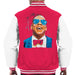 Sidney Maurer Original Portrait Of Jay Z Blue Tux Mens Varsity Jacket - Mens Varsity Jacket