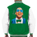 Sidney Maurer Original Portrait Of Jay Z Blue Tux Mens Varsity Jacket - Mens Varsity Jacket