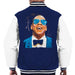 Sidney Maurer Original Portrait Of Jay Z Blue Tux Mens Varsity Jacket - Mens Varsity Jacket
