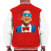 Sidney Maurer Original Portrait Of Jay Z Blue Tux Mens Varsity Jacket - Mens Varsity Jacket