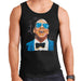 Sidney Maurer Original Portrait Of Jay Z Blue Tux Mens Vest - Mens Vest