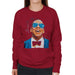 Sidney Maurer Original Portrait Of Jay Z Blue Tux Womens Sweatshirt - Womens Sweatshirt