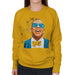 Sidney Maurer Original Portrait Of Jay Z Blue Tux Womens Sweatshirt - Womens Sweatshirt