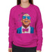Sidney Maurer Original Portrait Of Jay Z Blue Tux Womens Sweatshirt - Womens Sweatshirt