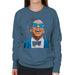Sidney Maurer Original Portrait Of Jay Z Blue Tux Womens Sweatshirt - Womens Sweatshirt