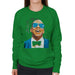 Sidney Maurer Original Portrait Of Jay Z Blue Tux Womens Sweatshirt - Womens Sweatshirt
