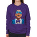 Sidney Maurer Original Portrait Of Jay Z Blue Tux Womens Sweatshirt - Womens Sweatshirt