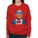 Sidney Maurer Original Portrait Of Jay Z Blue Tux Womens Sweatshirt - Womens Sweatshirt