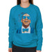 Sidney Maurer Original Portrait Of Jay Z Blue Tux Womens Sweatshirt - Womens Sweatshirt