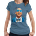 Sidney Maurer Original Portrait Of Jay Z Blue Tux Womens T-Shirt - Womens T-Shirt