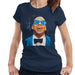 Sidney Maurer Original Portrait Of Jay Z Blue Tux Womens T-Shirt - Womens T-Shirt