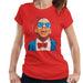 Sidney Maurer Original Portrait Of Jay Z Blue Tux Womens T-Shirt - Womens T-Shirt