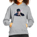 Sidney Maurer Original Portrait Of Jay Z The Black Album Kids Hooded Sweatshirt - Kids Boys Hooded Sweatshirt