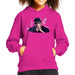 Sidney Maurer Original Portrait Of Jay Z The Black Album Kids Hooded Sweatshirt - Kids Boys Hooded Sweatshirt