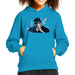 Sidney Maurer Original Portrait Of Jay Z The Black Album Kids Hooded Sweatshirt - Kids Boys Hooded Sweatshirt