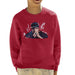 Sidney Maurer Original Portrait Of Jay Z The Black Album Kids Sweatshirt - Kids Boys Sweatshirt
