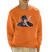 Sidney Maurer Original Portrait Of Jay Z The Black Album Kids Sweatshirt - Kids Boys Sweatshirt