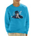 Sidney Maurer Original Portrait Of Jay Z The Black Album Kids Sweatshirt - Kids Boys Sweatshirt