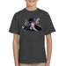 Sidney Maurer Original Portrait Of Jay Z The Black Album Kids T-Shirt - Kids Boys T-Shirt