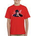 Sidney Maurer Original Portrait Of Jay Z The Black Album Kids T-Shirt - Kids Boys T-Shirt
