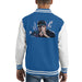 Sidney Maurer Original Portrait Of Jay Z The Black Album Kids Varsity Jacket - X-Small (3-4 yrs) / Royal/White - Kids Boys Varsity Jacket