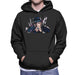 Sidney Maurer Original Portrait Of Jay Z The Black Album Mens Hooded Sweatshirt - Mens Hooded Sweatshirt