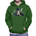 Sidney Maurer Original Portrait Of Jay Z The Black Album Mens Hooded Sweatshirt - Mens Hooded Sweatshirt