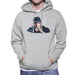 Sidney Maurer Original Portrait Of Jay Z The Black Album Mens Hooded Sweatshirt - Mens Hooded Sweatshirt