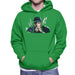 Sidney Maurer Original Portrait Of Jay Z The Black Album Mens Hooded Sweatshirt - Mens Hooded Sweatshirt
