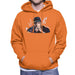 Sidney Maurer Original Portrait Of Jay Z The Black Album Mens Hooded Sweatshirt - Mens Hooded Sweatshirt