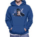 Sidney Maurer Original Portrait Of Jay Z The Black Album Mens Hooded Sweatshirt - Mens Hooded Sweatshirt