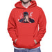 Sidney Maurer Original Portrait Of Jay Z The Black Album Mens Hooded Sweatshirt - Mens Hooded Sweatshirt