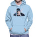 Sidney Maurer Original Portrait Of Jay Z The Black Album Mens Hooded Sweatshirt - Mens Hooded Sweatshirt