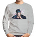 Sidney Maurer Original Portrait Of Jay Z The Black Album Mens Sweatshirt - Mens Sweatshirt