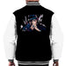 Sidney Maurer Original Portrait Of Jay Z The Black Album Mens Varsity Jacket - Mens Varsity Jacket
