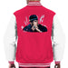 Sidney Maurer Original Portrait Of Jay Z The Black Album Mens Varsity Jacket - Mens Varsity Jacket